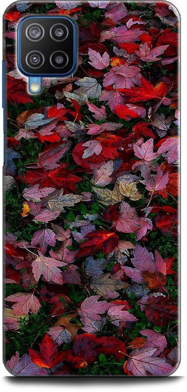 Afterglow Back Cover for SAMSUNG Galaxy F62 RED LEAVES, FALL, LEAVES,RED  (Multicolor, Shock Proof, Pack of: 1)