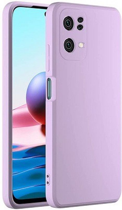 NewSelect Back Cover for Reno 7 Pro  (Purple, Flexible, Pack of: 1)