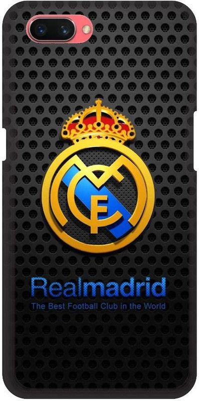 URCHIN Back Cover for Realme C1 Real Madrid, Ronaldo, Football, Football club, Logo  (Multicolor, Shock Proof, Pack of: 1)