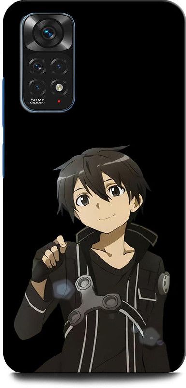 GRAFIQE Back Cover for Redmi Note 11s NARUTO, ANIME, NEON, GOKU, SWORD ART ONLINE  (Multicolor, Shock Proof, Pack of: 1)