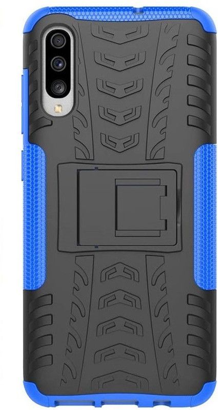 Elica Bumper Case for Samsung Galaxy A50  (Blue, Shock Proof, Pack of: 1)