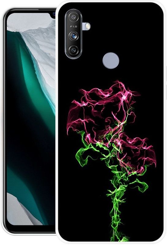 Vaultart Back Cover for Realme Narzo 10A, Realme Narzo 20A,  (Multicolor, Dual Protection, Silicon)