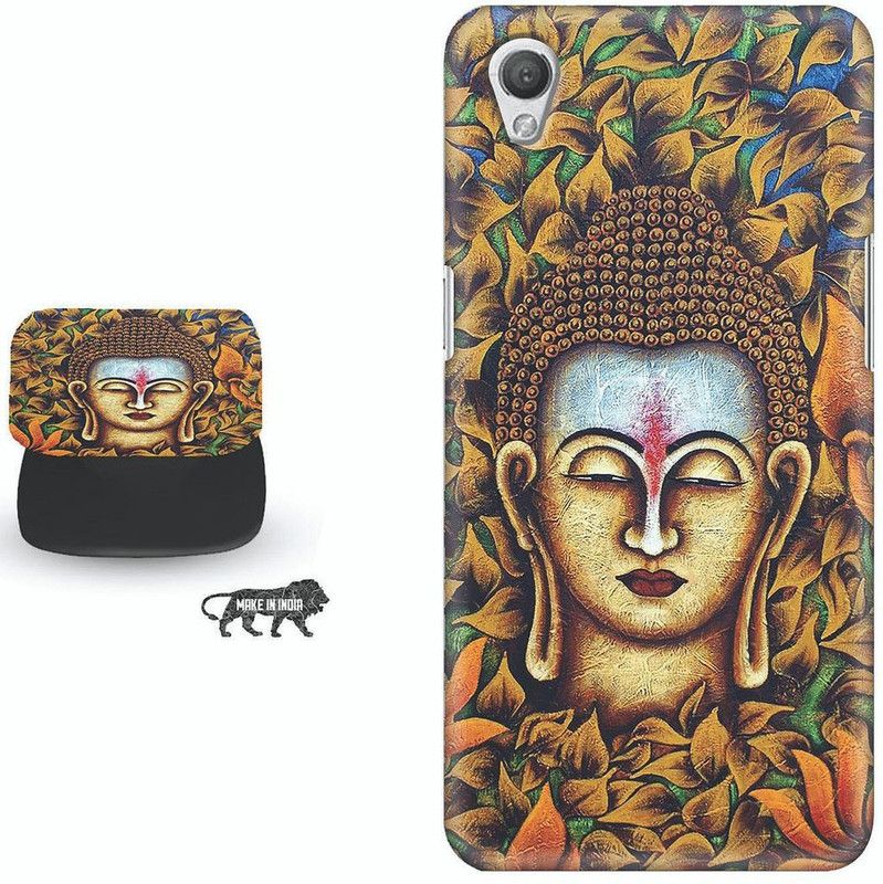 SPBR Back Cover for Oppo A37  (Multicolor, Cases with Holder)