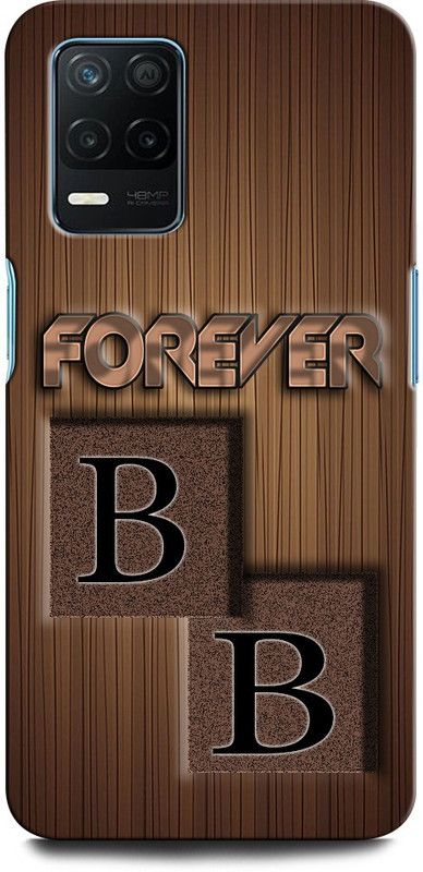 INTELLIZE Back Cover for Realme Narzo 30 5G BB, B LOVE B, B LETTER, BB NAME  (Multicolor, Hard Case, Pack of: 1)