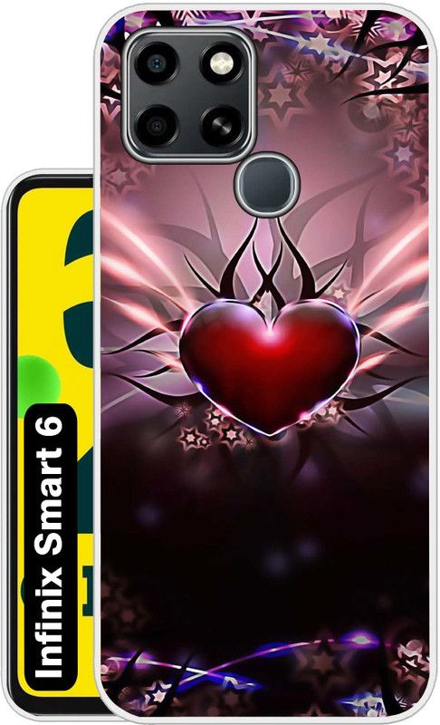 Case Club Back Cover for Infinix Smart 6  (Multicolor, Grip Case, Silicon, Pack of: 1)
