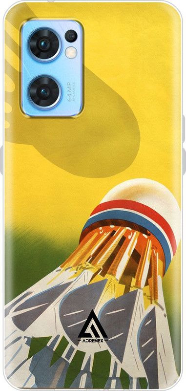 Adrenex Back Cover for Oppo Reno 7 5G  (Multicolor, Grip Case, Silicon, Pack of: 1)