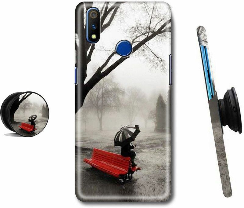 ZAPPY Back Cover for Realme 3 Pro  (Multicolor, Cases with Holder)