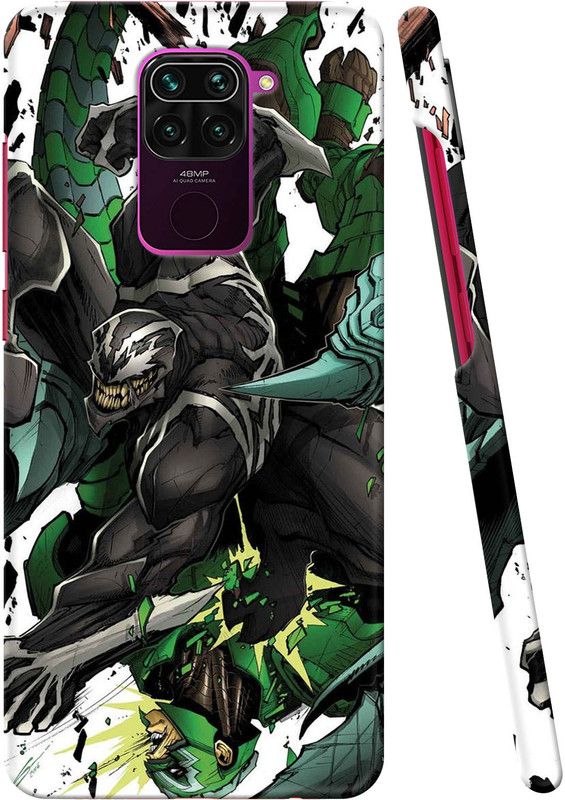 THE GOLDEN BUCK Back Cover for Redmi Note 9  (Multicolor, Pack of: 712)