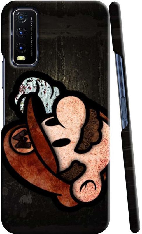 Pakhi & Aarna Enterprises Back Cover for Vivo Y20i  (Multicolor, Dual Protection, Pack of: 1)