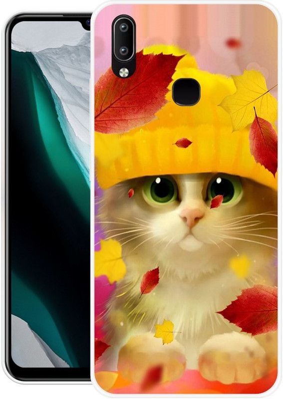 HDPrint Back Cover for Vivo Y91, Vivo Y93, Vivo Y95  (Multicolor, Grip Case, Silicon, Pack of: 1)