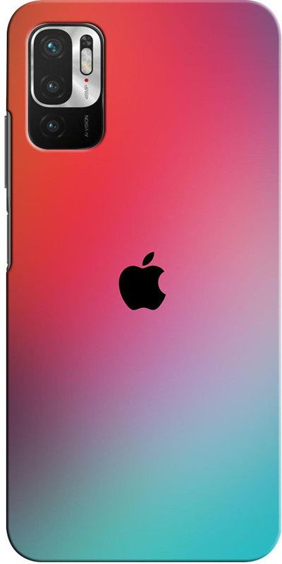 ORBIQE Back Cover for POCO M3 Pro MZB0956IN APPLELOGO, APPLESIGN, APPLEEMBLEM  (Multicolor, Hard Case, Pack of: 1)