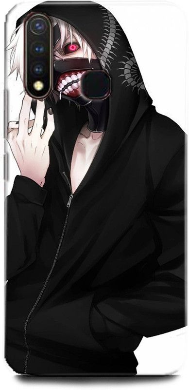 Afterglow Back Cover for Vivo U20 Tokyo Ghoul, Keneki, Anime, Ghoul, Superpower, Heros, Skull, Dark  (Multicolor, Dual Protection, Pack of: 1)