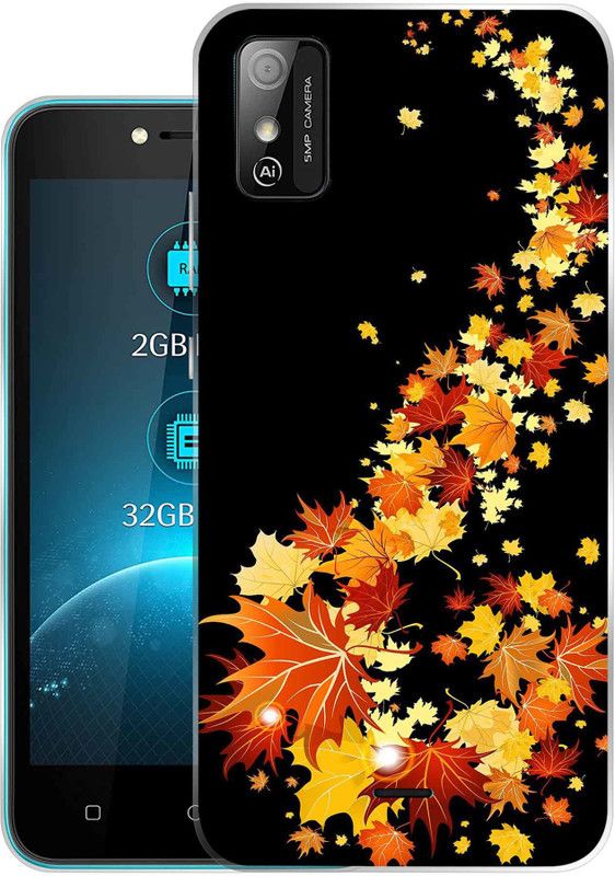 Vascase Back Cover for Lava Z21  (Multicolor, Dual Protection, Silicon, Pack of: 1)