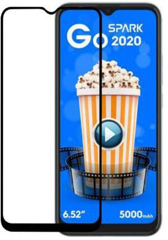 stylist sky Edge To Edge Tempered Glass for Sky Glass Spark Go 2020 (KE5), Sky Glass Spark Go 2021  (Pack of 1)