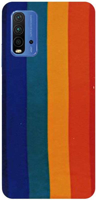 HC HARRY CREATION Back Cover for REDMI 9 POWER  (Multicolor, Dual Protection, Pack of: 1)