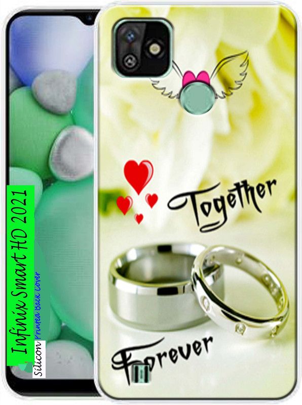 Amstyle Back Cover for Infinix Smart HD 2021  (Multicolor, Dual Protection, Silicon, Pack of: 1)