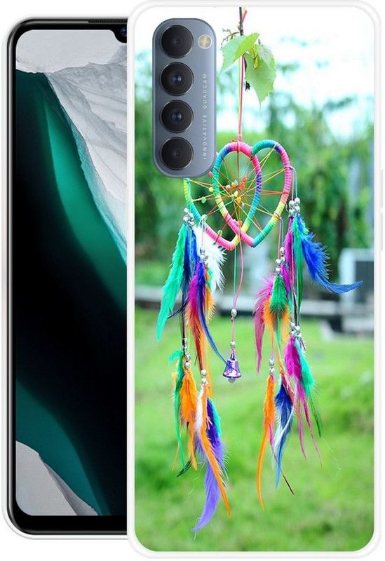 BAILAN Back Cover for OPPO Reno4 Pro, OPPO Reno 4 Pro  (Multicolor, Grip Case, Silicon, Pack of: 1)