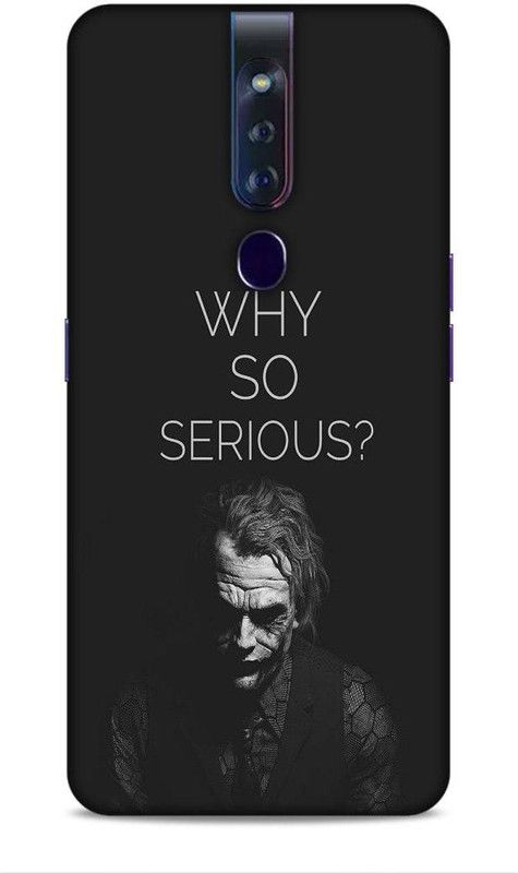 Printabulous Back Cover for OPPO F11 PRO  (Black, White)