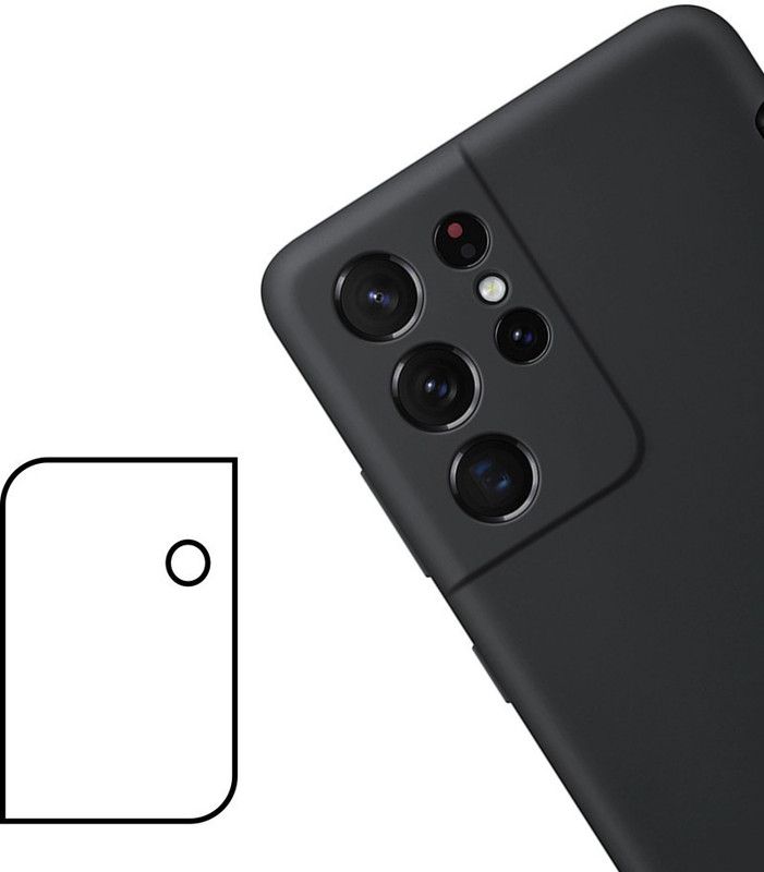 SHAKU Back Camera Lens Glass Protector for Samsung Galaxy S21 Ultra  (Pack of: 2)