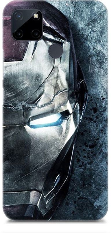 Chiraiyaa Back Cover for realme C21Y  (Grey, Hard Case)