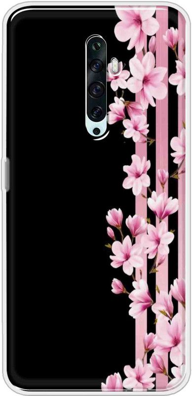 IKC STORE Back Cover for OPPO Reno 2F  (Black, Pink, Silicon)