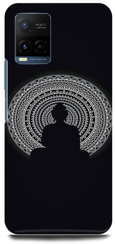 play fast Back Cover for Vivo Y33T, V2146 GAUTAM, BUDDHA, LORD, NAMO, BUDDHAYE  (Black, Hard Case, Pack of: 1)