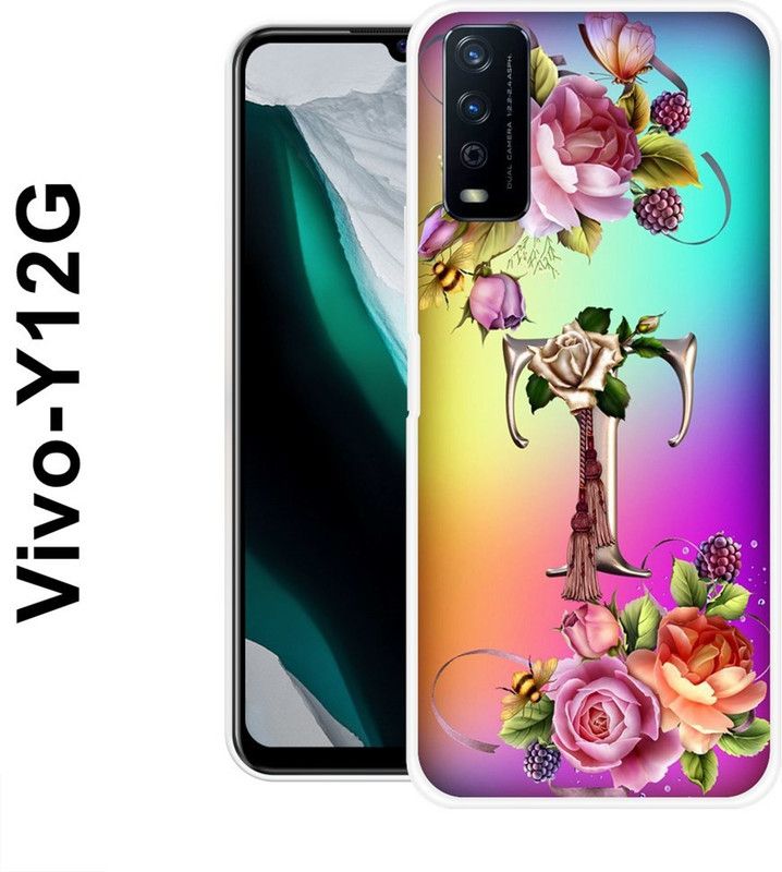 SHIVKUDI Back Cover for Vivo Y12S 2021, Vivo Y20, Vivo Y20i, Vivo Y20G, Vivo Y20A, Vivo Y20T  (Multicolor, Silicon)