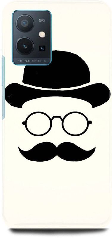 FIKORA Back Cover for OPPO A96, CPH2333, BEARDO, BEARD, DANGER, BABA, MOOCHLOVER  (White, Hard Case, Pack of: 1)