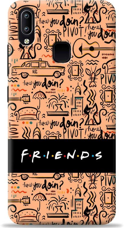 Cover King Back Cover for Vivo Y95  (Pink, Shock Proof, Pack of: 1)