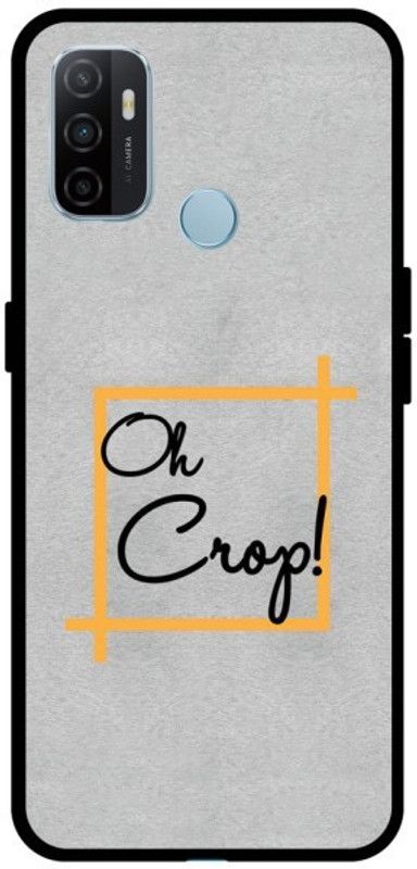 STYLE MARO Back Cover for Oppo A33 (2020)  (Grey, Black, Shock Proof)
