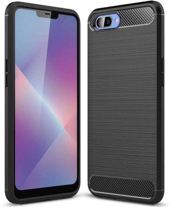 Trendzcase Back Cover for Realme C1  (Black, Pack of: 1)