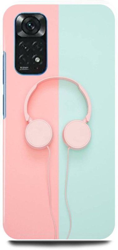 play fast Back Cover for Redmi Note 11 HEADPHONE, MUSIC, LOVER, EARPHONE, SOUND  (Multicolor, Hard Case, Pack of: 1)