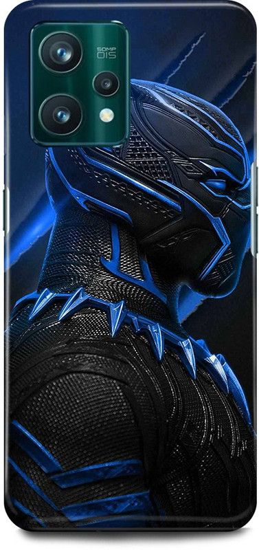 play fast Back Cover for Realme 9 Pro Plus 5G BLACK, PANTHER, WAKANDA, FOREVER  (Blue, Hard Case, Pack of: 1)