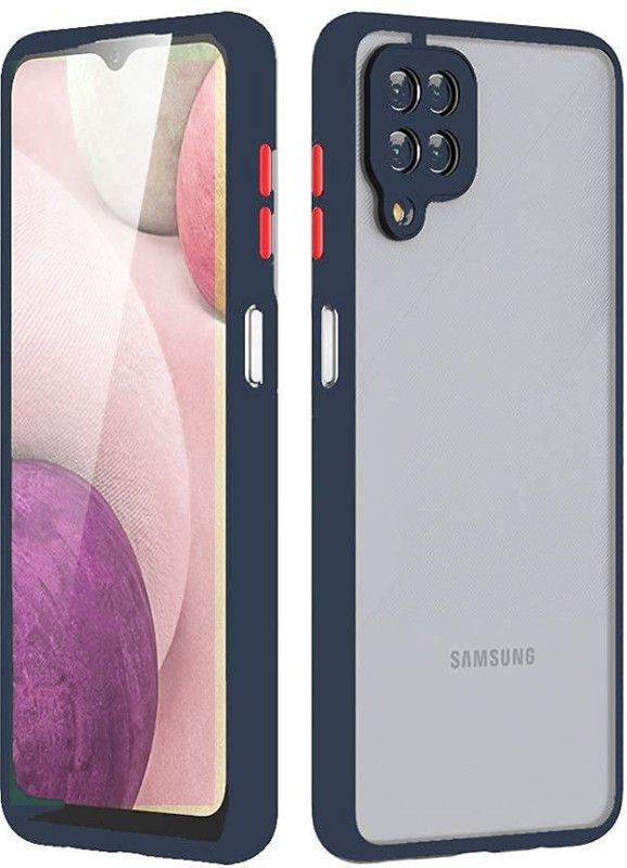 Lilliput Back Cover for Samsung Galaxy A22 4G  (Blue, Pack of: 1)