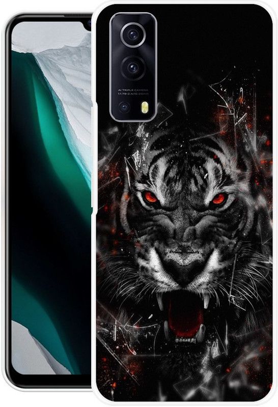 KLC Back Cover for IQOO Z3 5G  (Multicolor, Grip Case, Silicon)