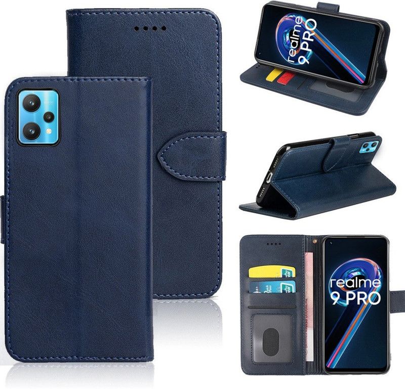 Digoz Back Cover for Realme 9 Pro 5G  (Blue, Dual Protection, Pack of: 1)