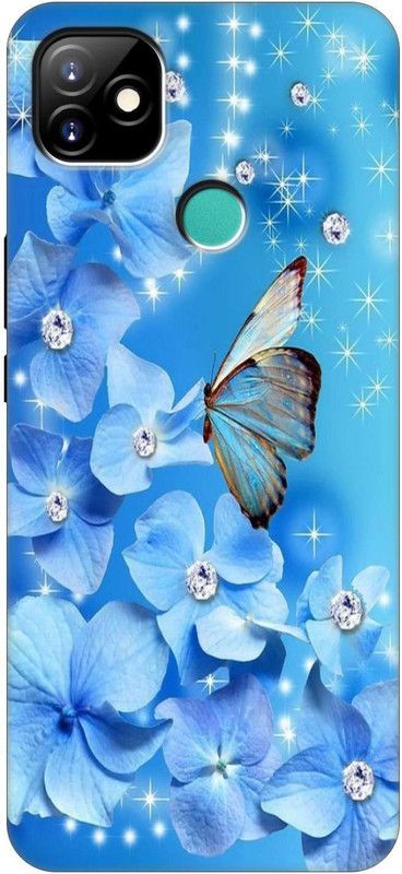 Nassion Back Cover for Itel Vision 1 Back Cover  (Multicolor, Dual Protection, Silicon, Pack of: 1)