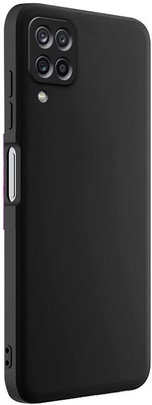 PHONE BACK COVER Flip Cover for Samsung Galaxy A12  (Black, Grip Case, Pack of: 1)