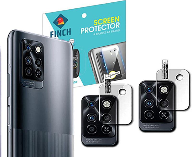 FINCH Back Camera Lens Glass Protector for INFINIX NOTE 10 PRO  (Pack of: 2)