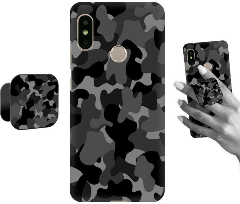 COBIERTAS Back Cover for Mi A2  (Multicolor, Cases with Holder)