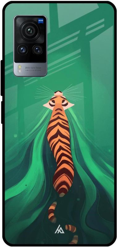 Hocopoco Back Cover for Vivo X60 PRO  (Green, Grip Case, Silicon, Pack of: 1)