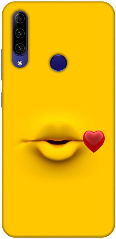 SUPER CASE Back Cover for Lenovo K10 Plus  (Yellow, Grip Case, Silicon, Pack of: 1)