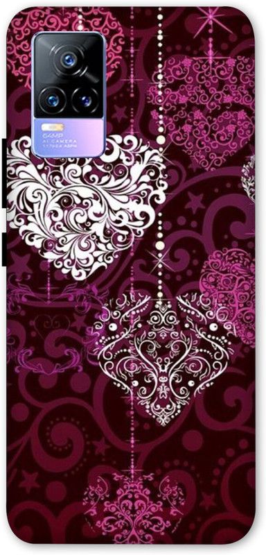 CASiFLY Back Cover for Vivo Y73 , Vivo V2059  (Red, Hard Case, Pack of: 1)