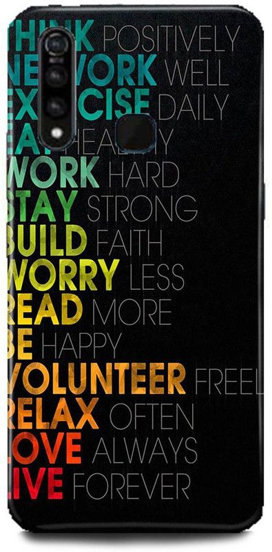 play fast Back Cover for Vivo Z1Pro/1951/1911 LOVE PRINTED  (Multicolor, Hard Case)