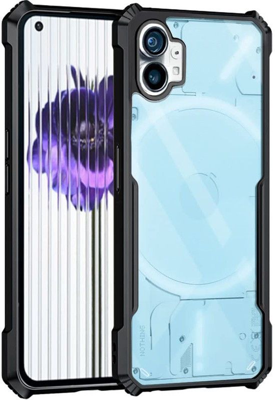 Tingtong Back Cover for Nothing Phone 1, Nothing Phone 1 5G, Nothing Phone (1)  (Black, Shock Proof, Pack of: 1)