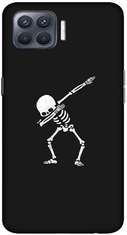 CROKIAN Back Cover for Oppo F17 Skeleton Back Cover  (Multicolor, Hard Case, Pack of: 1)