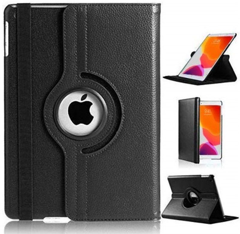 S-Softline Flip Cover for Apple iPad 10.2inch (7th,8th,9th Generation), Unique design  (Black, Pack of: 1)