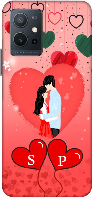 AEKANSH Back Cover for Vivo Y75 5G, Vivo V2142  (Red, 3D Case, Pack of: 1)
