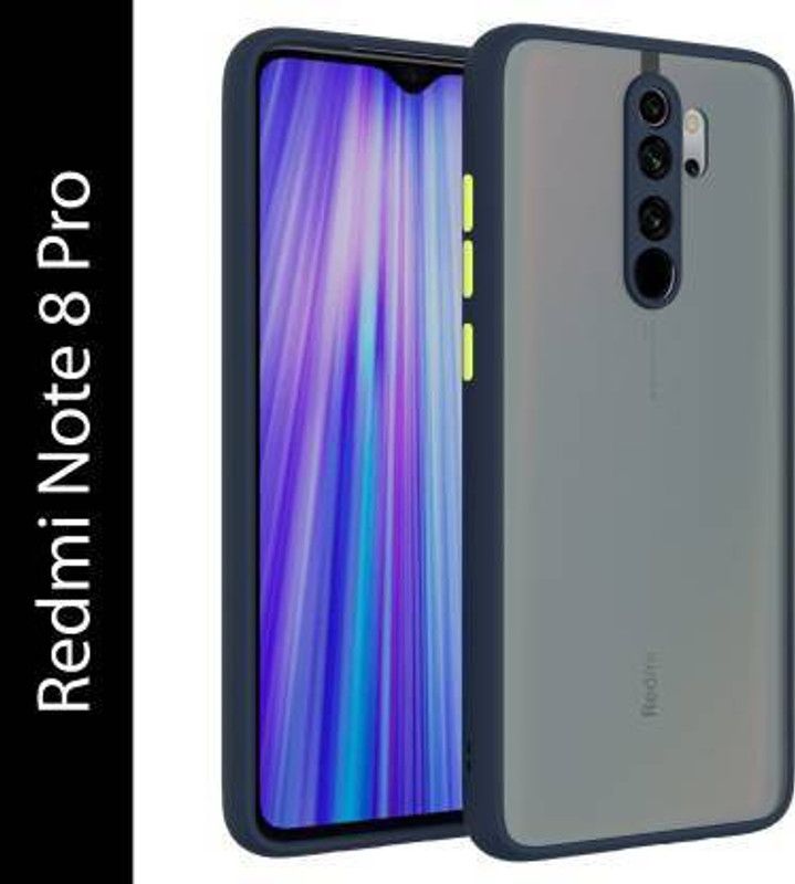 FixFast Back Cover for Redmi Note 8 Pro  (Blue, Silicon)