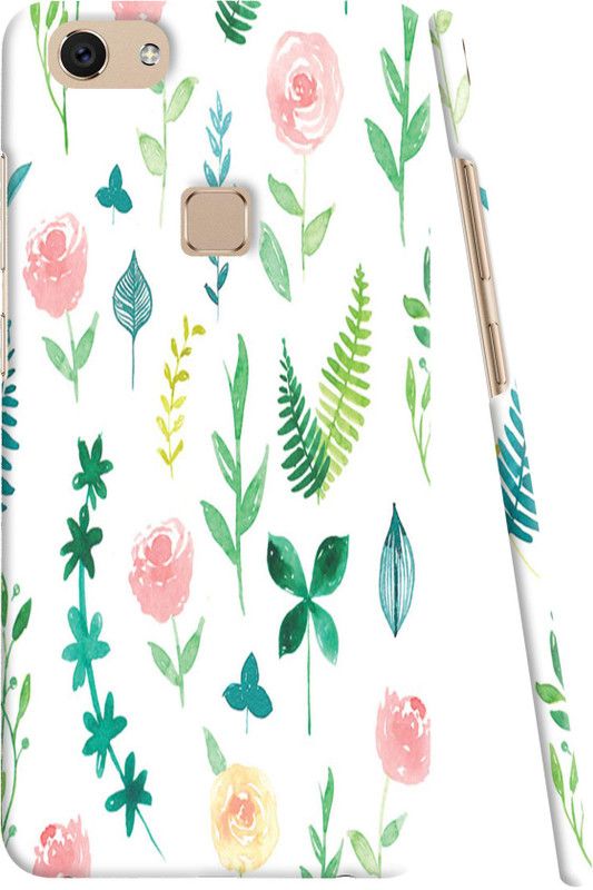 Adi Creations Back Cover for VIVO V7  (Multicolor)